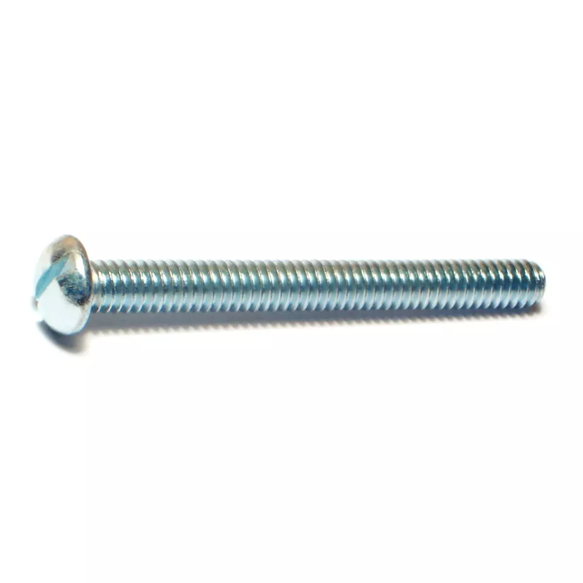 1/4"-20 x 2-1/2" Zinc Slotted Round Head Machine Screws (25 pcs.)
