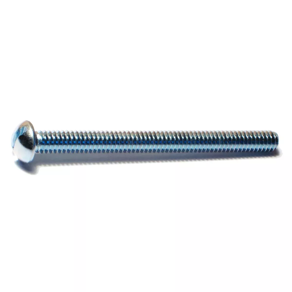 1/4"-20 x 3" Zinc Slotted Round Head Machine Screws (20 pcs.)