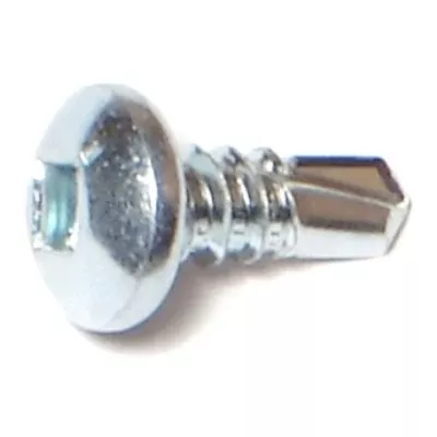 #10-16 x 1/2" Zinc Square Pan Head Self-Drilling Screws (50 pcs.)