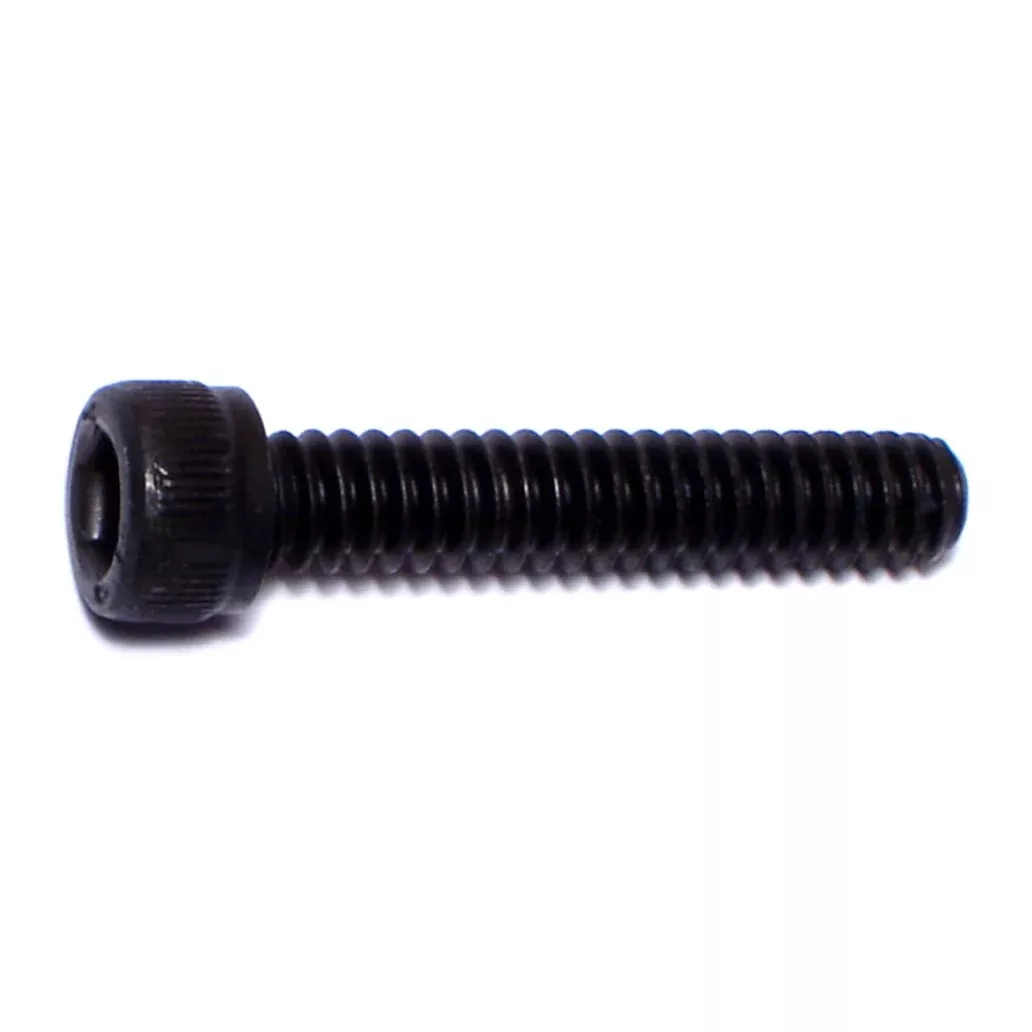 #10-24 x 1" Plain Steel Coarse Thread Socket Cap Screws