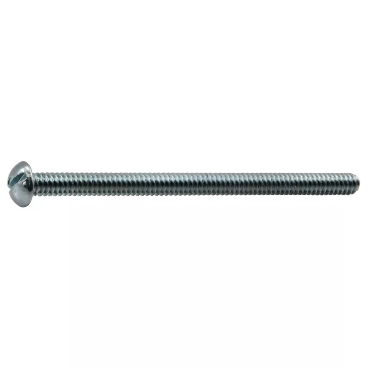 #10-24 x 3" Zinc Slotted Round Head Machine Screws (25 pcs.)