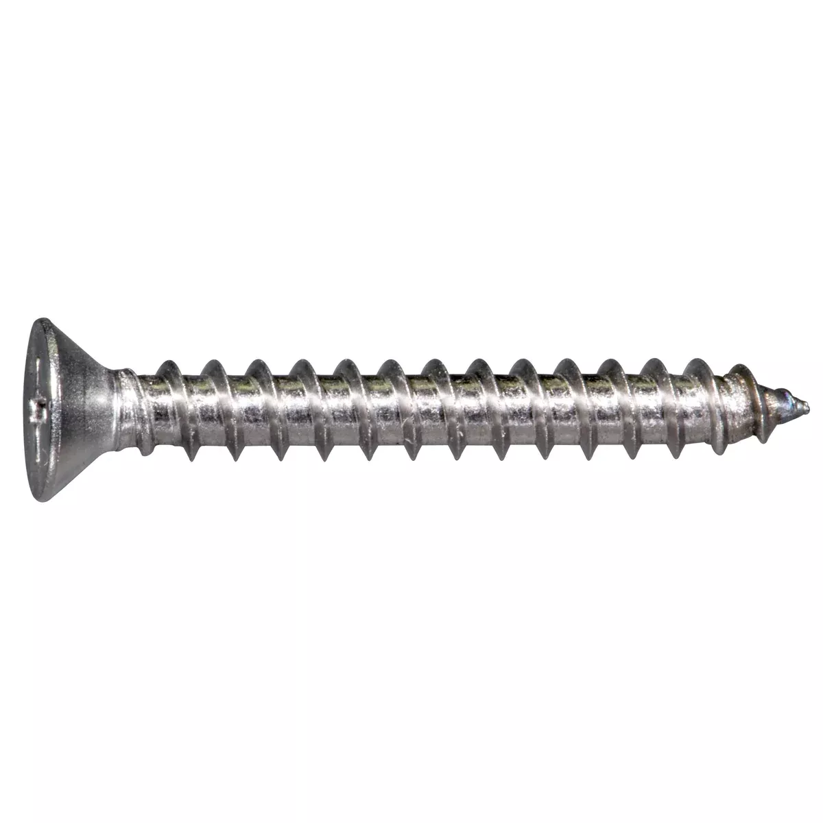 #10 x 1-1/2" 316 Stainless Steel Phillips Flat Head Sheet Metal Screws