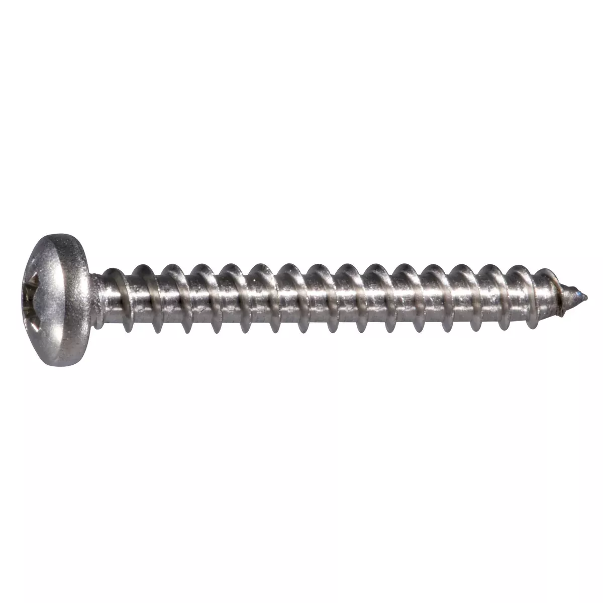#10 x 1-1/2" 316 Stainless Steel Phillips Pan Head Sheet Metal Screws