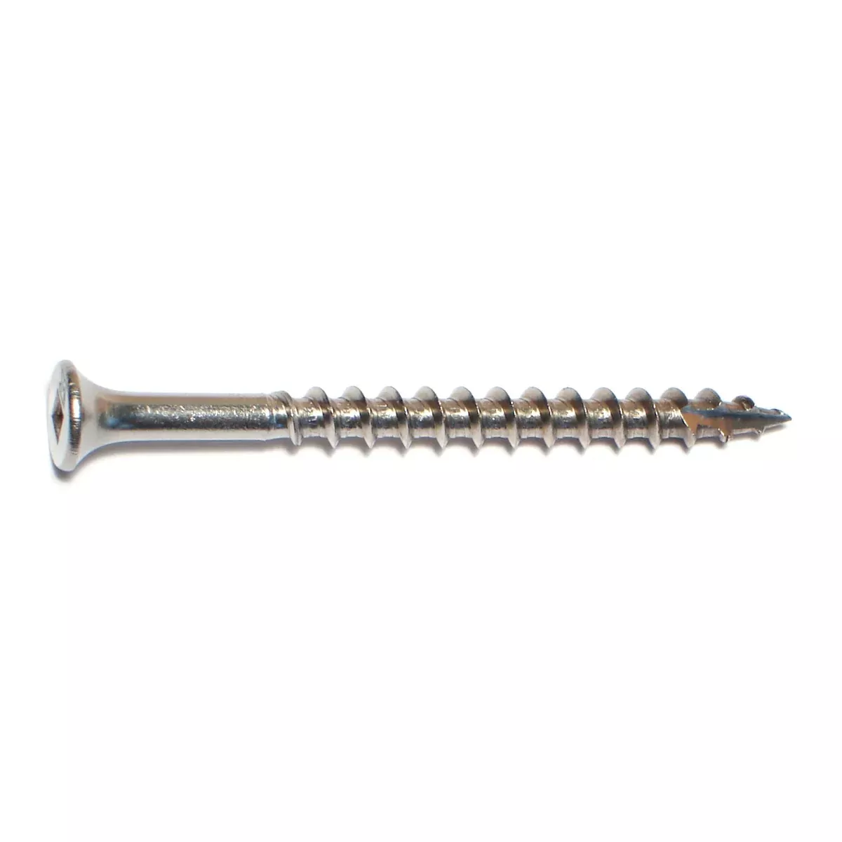 #10 x 2-1/2" 18-8 Stainless Steel Square Drive Bugle Head Deck Screws