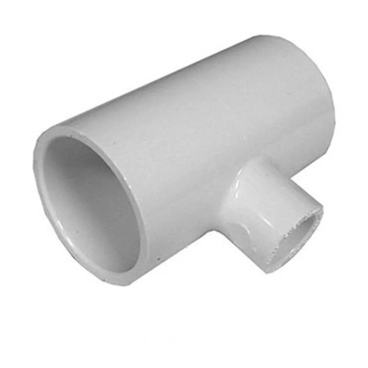 2.5"S x 2"S Reducing PVC Tee