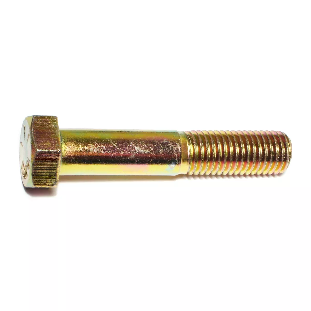 3/4"-10 x 4" Zinc Plated Grade 8 Steel Coarse Thread Hex Cap Screws