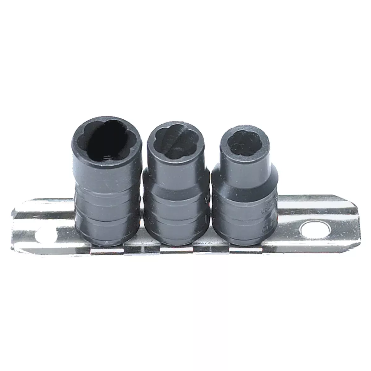 3 Piece 3/8" Drive Twist Socket Transmission Drain Plug Removal System LTI4850 Lock Technology