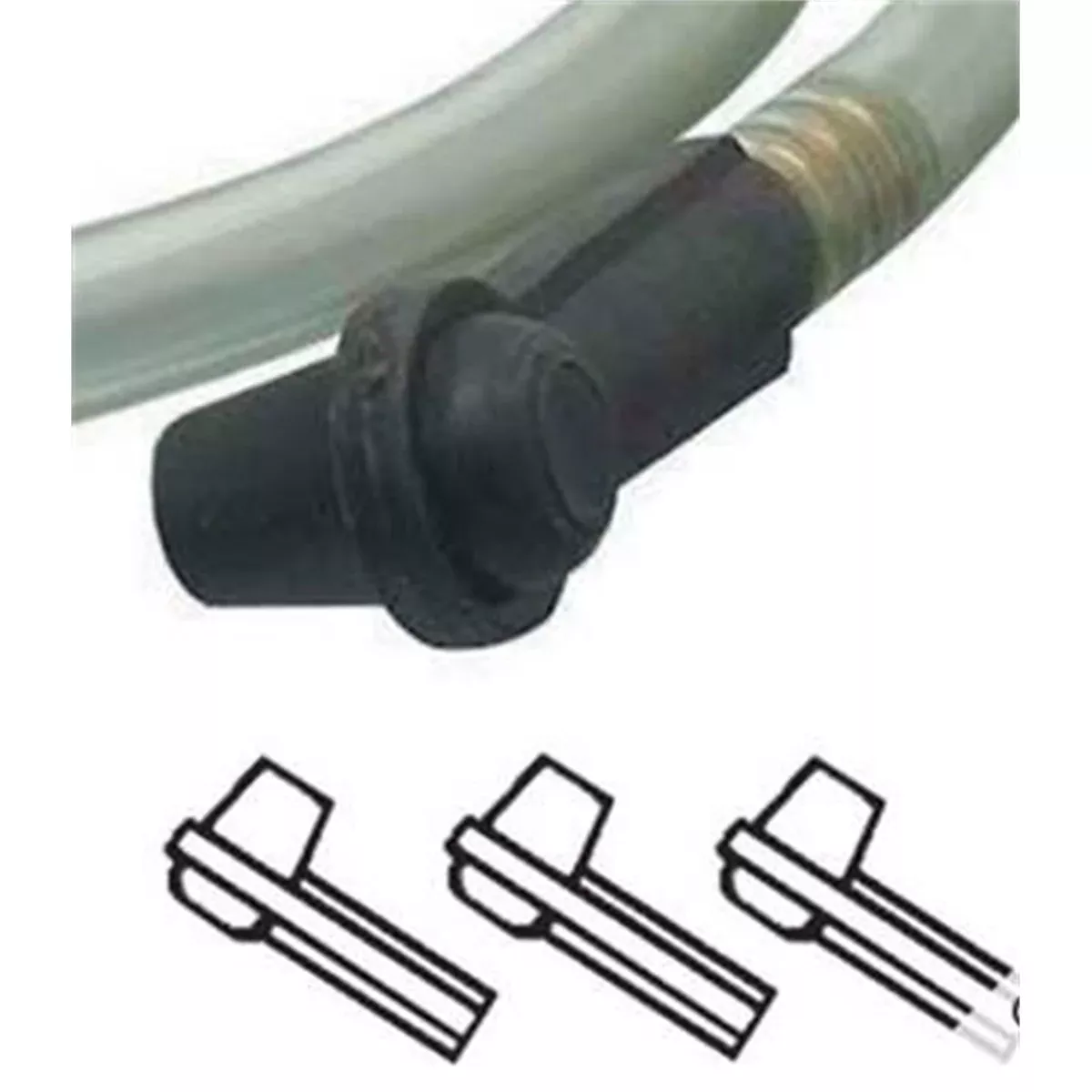 3 Pk. Brake Bleeding Adapters (for model BB2000) MIT822664 Mityvac