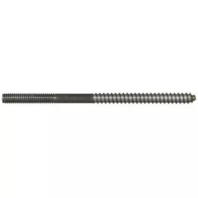 5/16"-18 x 5-1/2" Plain Steel Coarse Thread Hanger Bolts