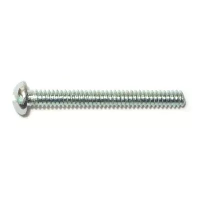 #6-32 x 1-1/4" Zinc Slotted Round Head Machine Screws (125 pcs.)