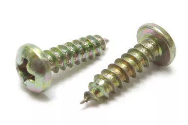 #6 x 1/2" Phillips Pan Head Sheet Metal Screw, Cadmium Plated, 1000pcs