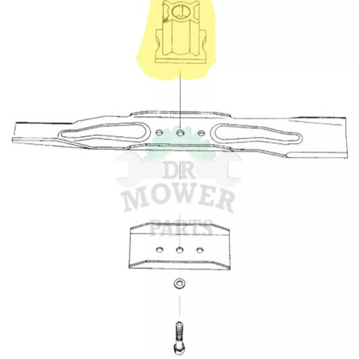 71-7940 Toro Blade Adaptor - LIMITED AVAILABILTY