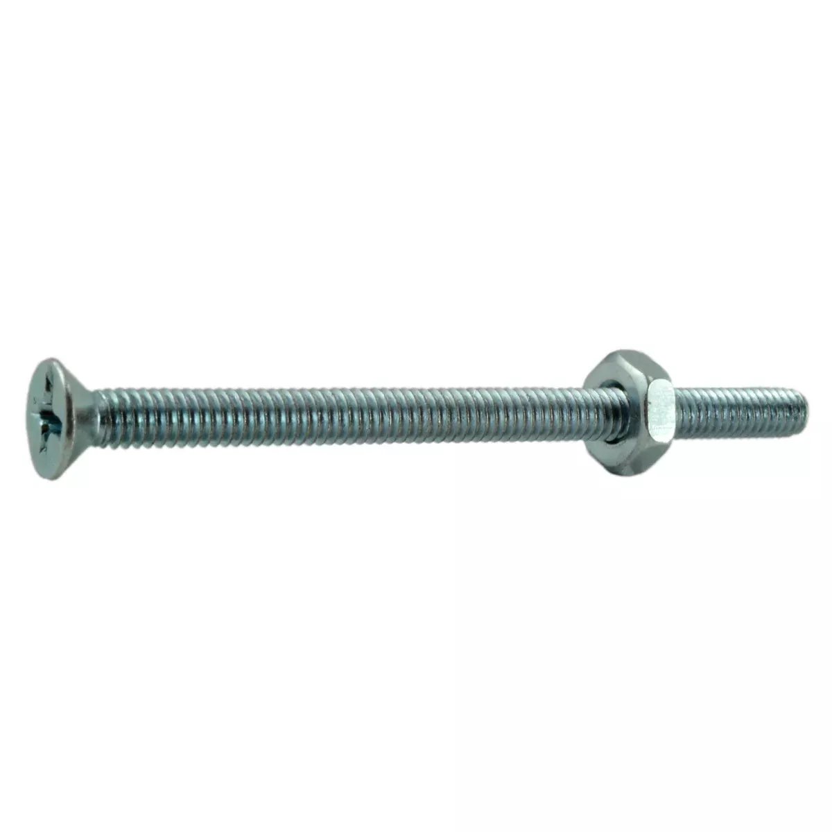 #8-32 x 2-1/2" Zinc Phillips Flat Head Machine Screws (40 pcs.)