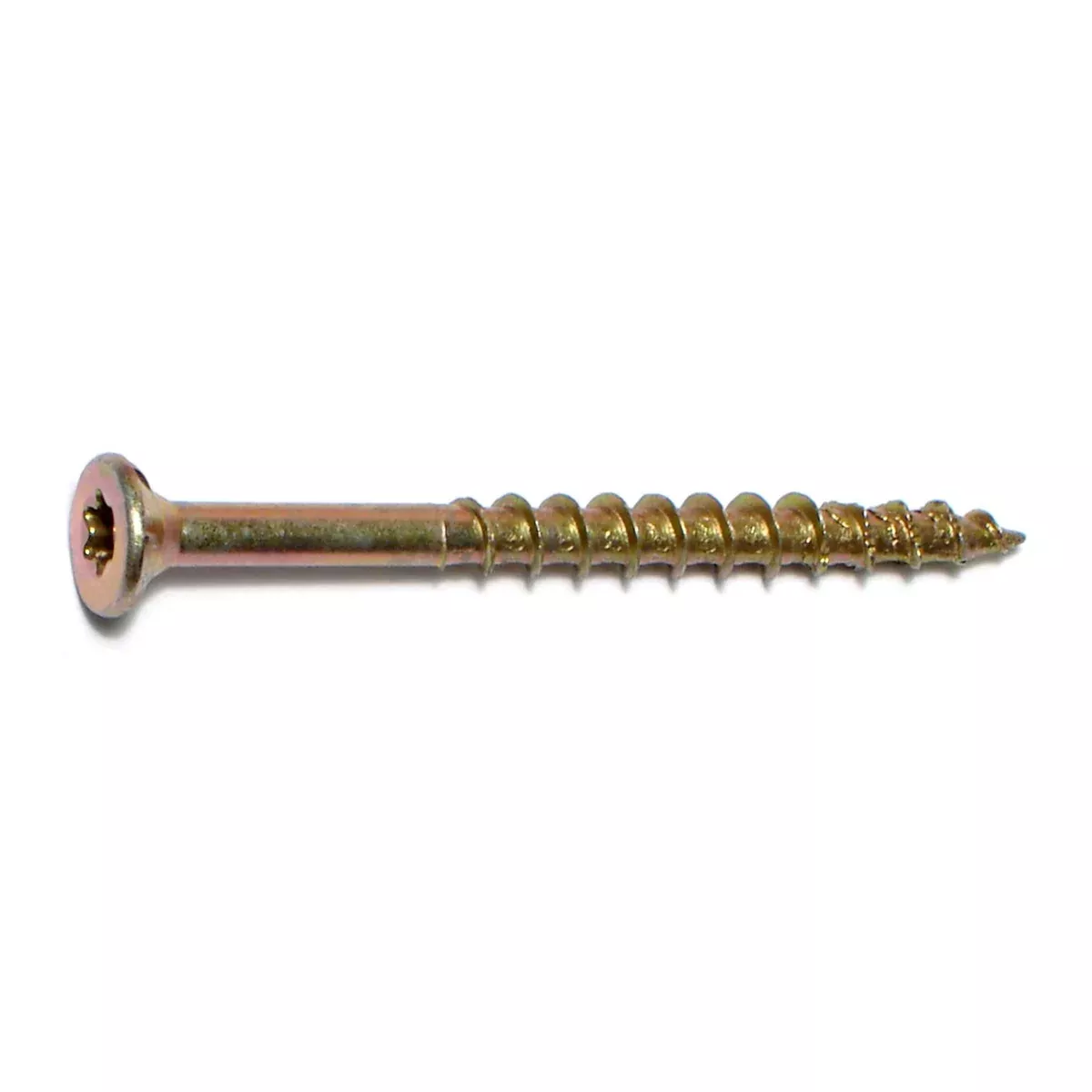 #8 x 2" Zinc Plated Steel Star Drive Nibs Bugle Head Wood Screws