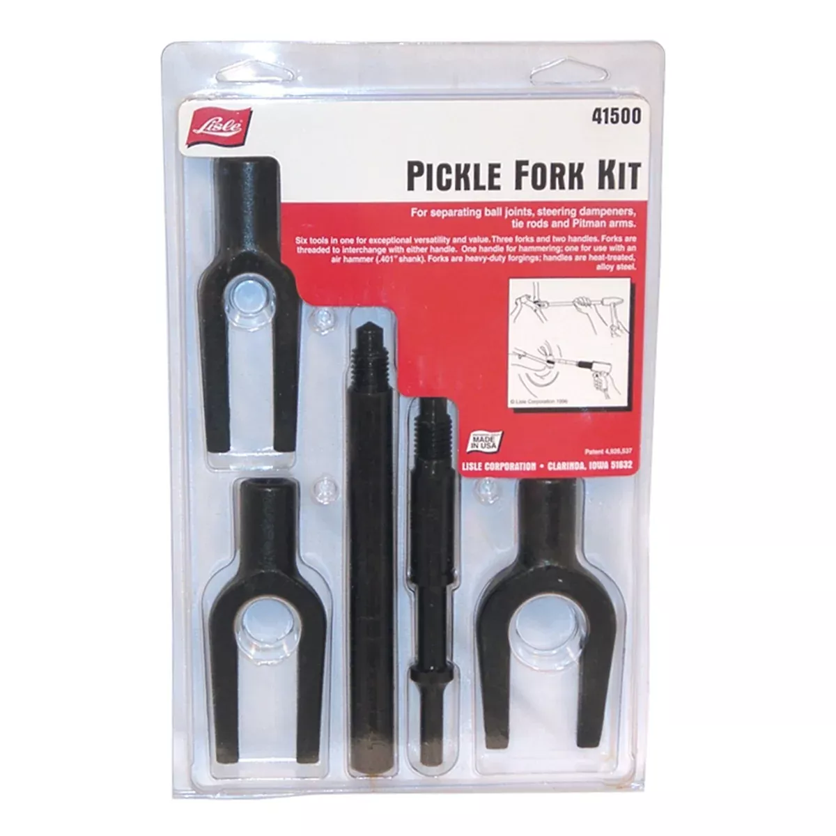 Ball Joint / Tie Rod / Pitman Arm Separator Set LIS41500 Lisle