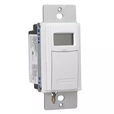 Intermatic ST01 7-Day Heavy-Duty Programmable Timer 120-277V 15A with Astronomic Clock