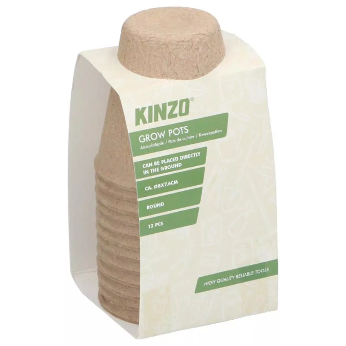 Kinzo Grow Pots 12pcs
