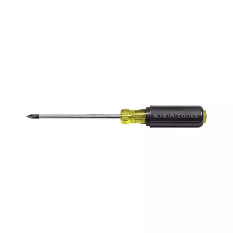 Klein Tools 604-3 #0 Phillips Mini Screwdriver with 3 inch Round Shank