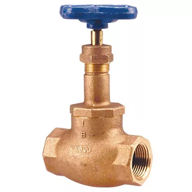 Nibco T-211-B Globe Valve - Bronze, Bronze Trim, Threaded Ends
