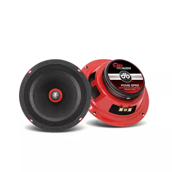 P2MB 6PR8 : 6.5" PRO Audio Midrange (8-Ohm)