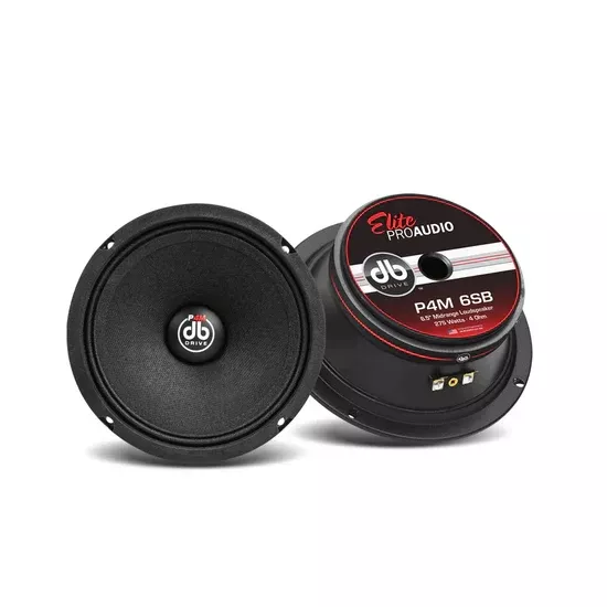 P4M 6SB : 6.5" PRO Audio Sealed Back Midrange