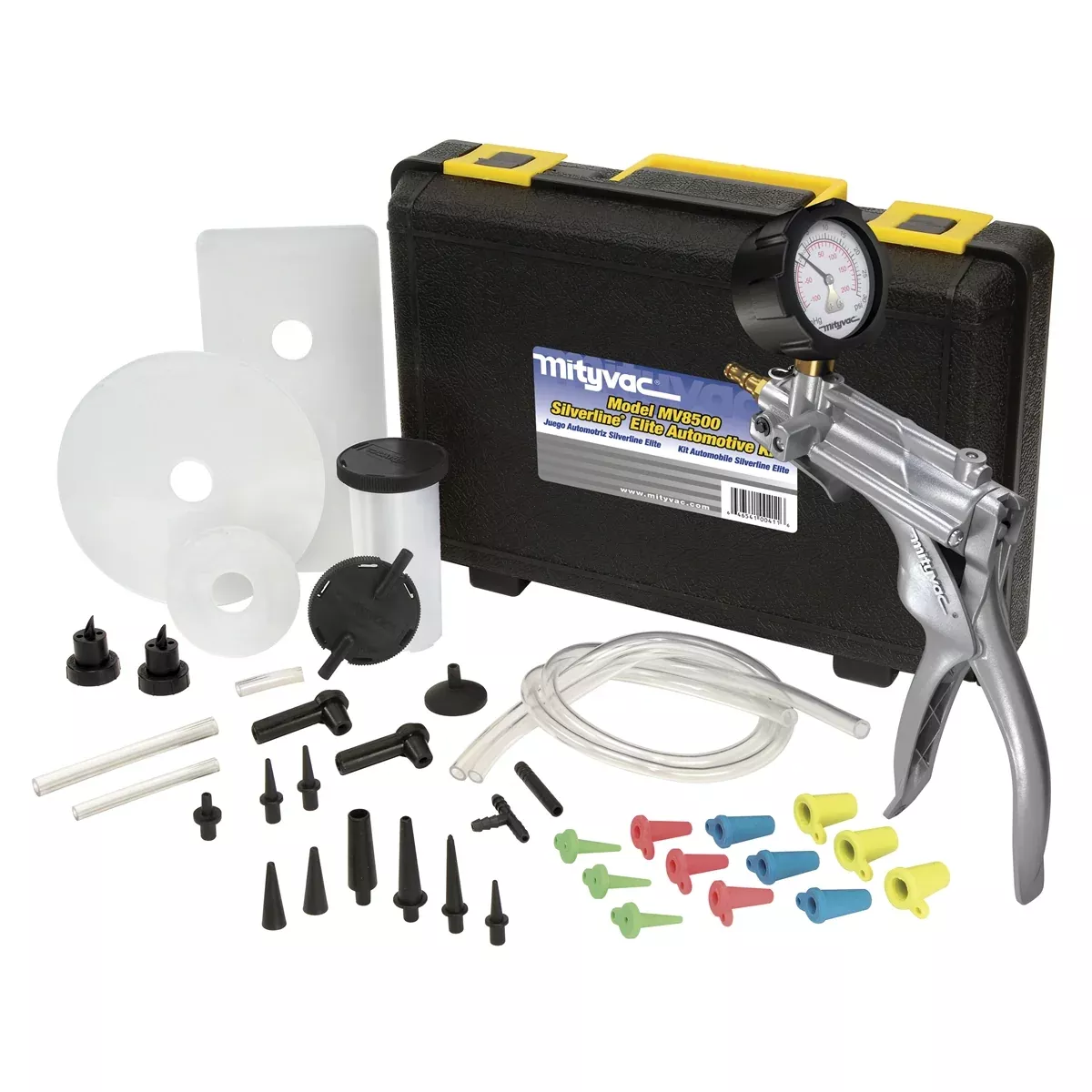 Silverline Elite Hand Vacuum / Pressure Pump Automotive Kit MITMV8500 Mityvac