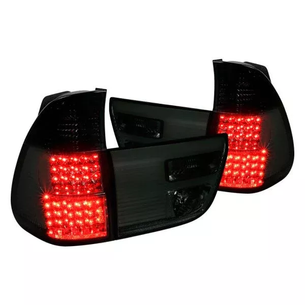 Spec-D 00-06 BMW X5 LED Tail Lights Smoked
