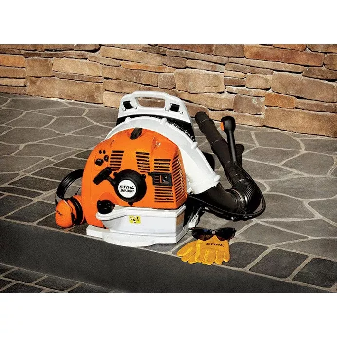 STIHL BR 350 Backpack Blower | 63.3cc Engine | High‑Volume Air Output
