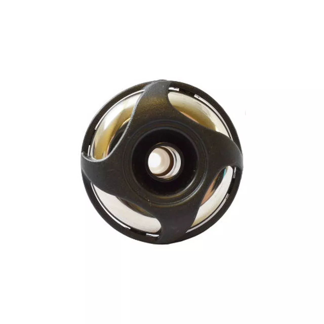 Waterway Threaded 2" Directional Jet - SS/Black Swirl