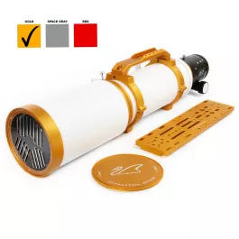 William Optics Fluorostar 132 Refractor with 3.7" Rack and Pinion Focuser - Gold
