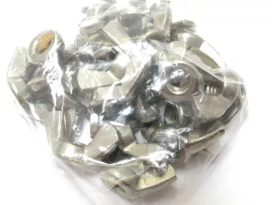 Wing Nut, 1/4-20, 18-8 Stainless Steel, 25pcs